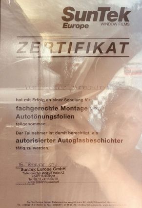 Zertifikat – King Detailing Neumünster