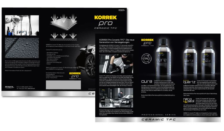 Flyer Keramikversiegelung – King Detailing